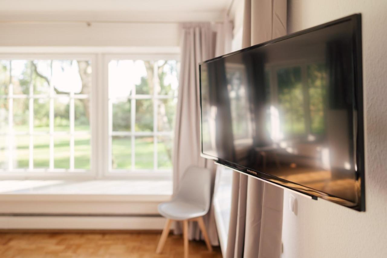 "Reetland" - Haus Hartwig Apartment Tating Bagian luar foto