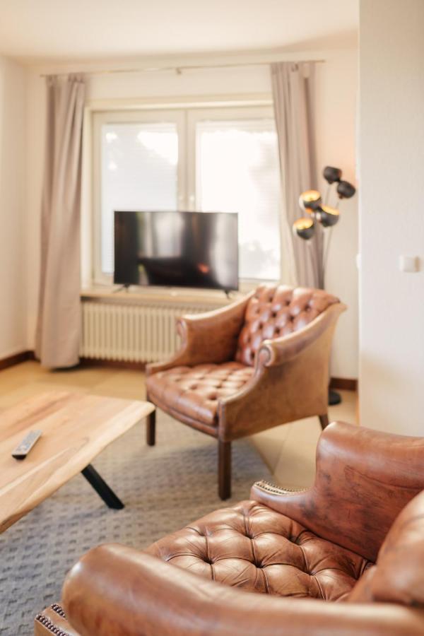 "Reetland" - Haus Hartwig Apartment Tating Bagian luar foto
