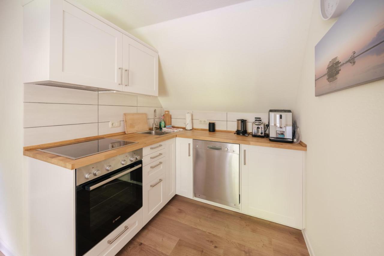 "Reetland" - Haus Hartwig Apartment Tating Bagian luar foto
