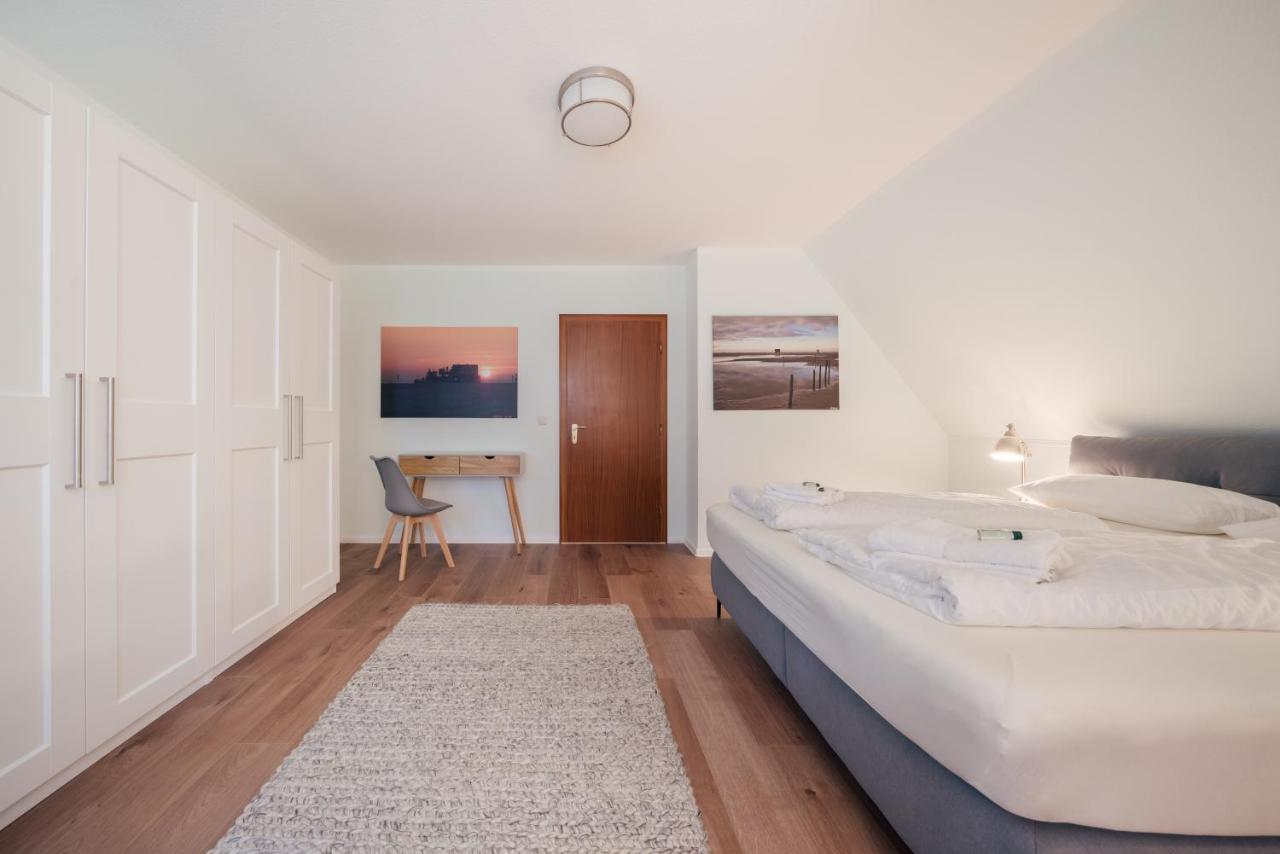 "Reetland" - Haus Hartwig Apartment Tating Bagian luar foto