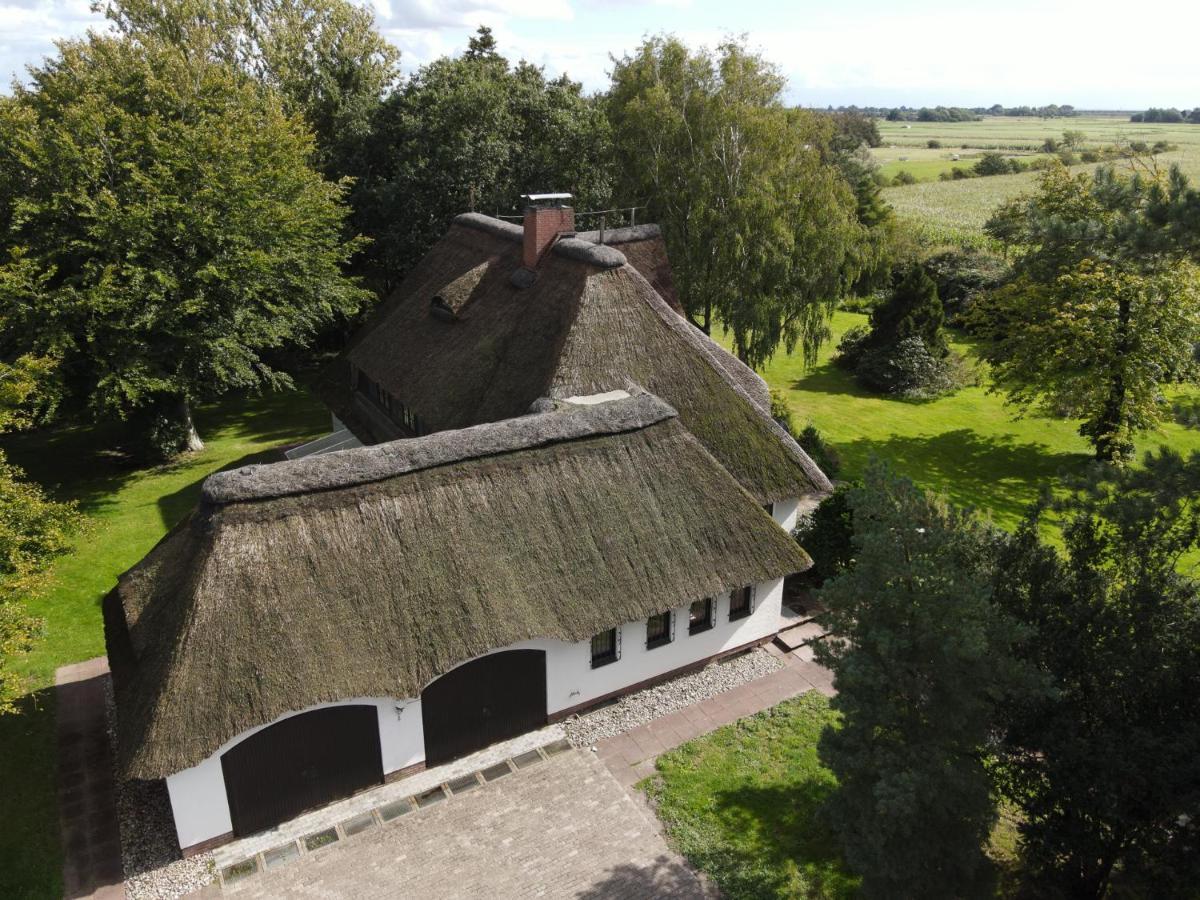 "Reetland" - Haus Hartwig Apartment Tating Bagian luar foto